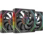 Mars Gaming Kit 3 Ventiladores MF-LINKFINITY2 ARGB 120mm Negro